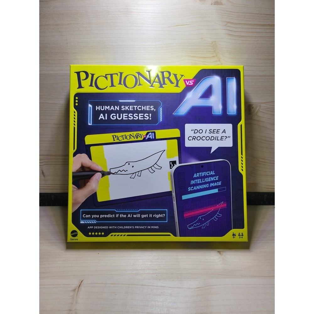 Pictionary vs. AI Board Game -A.I. Artificial Intelligence Board Game-NEW!
